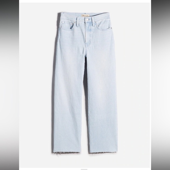 Madewell The Perfect Vintage Wide-Leg Crop Jean - Picture 3 of 7